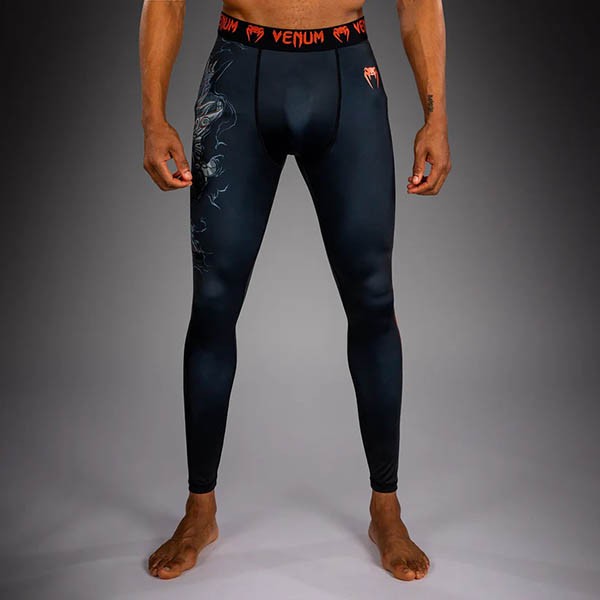 Venum Thunder Dragon Muške Helanke Crno/Sive/Copper XXL