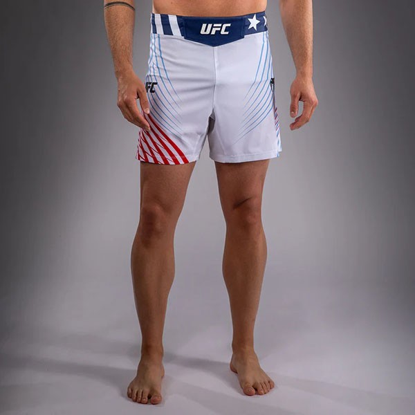 Official UFC Freedom 250 by Venum Authentic Fight Night Borilački Šorc Kratki Beli XL