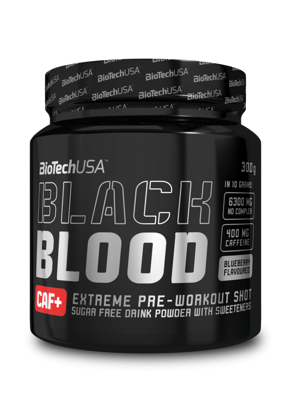 BioTech USA Black Blood Caf+ 300 g Grožđe