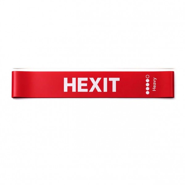HEXIT Gumena Mini Band Heavy Crvena
