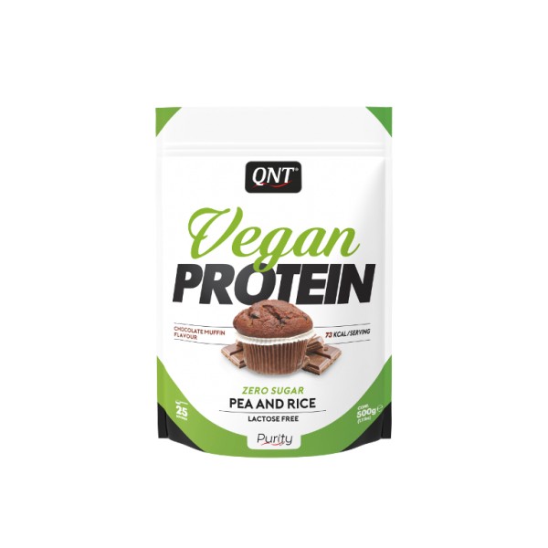 QNT Vegan Protein 500g  Čoko Mafin