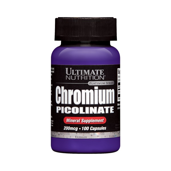 Ultimate Nutrition Chromium Picolinate, 100 kap