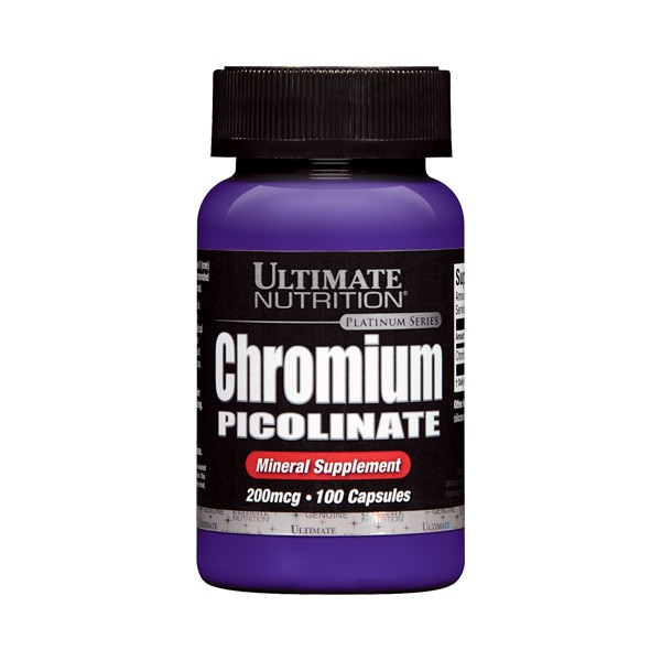 Ultimate Nutrition Chromium Picolinate, 100 kap