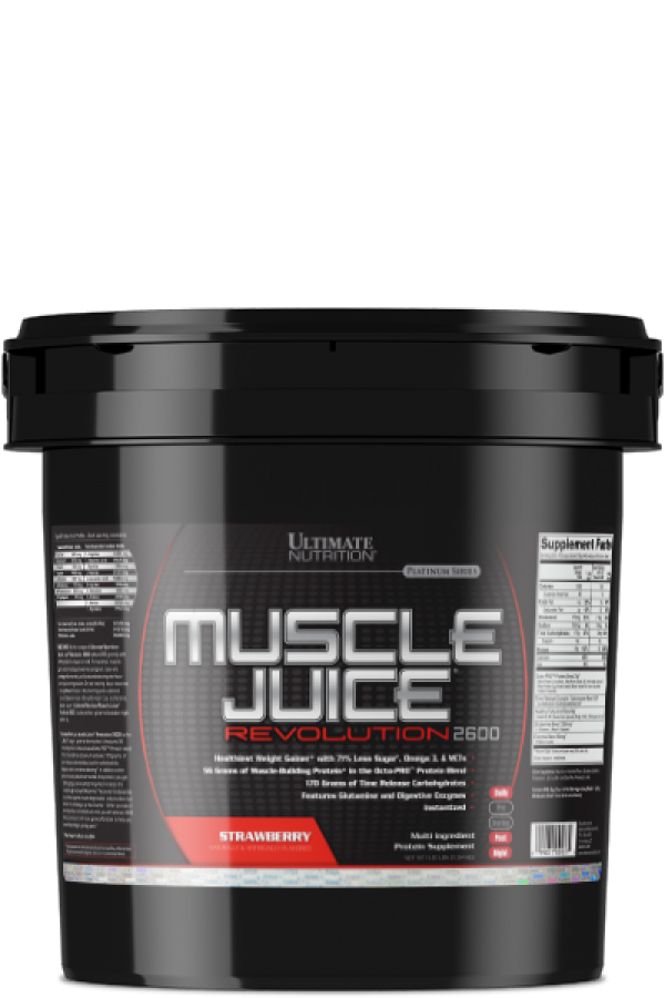 Ultimate Nutrition Muscle Juice Revolution 2600, Cookies & Cream, 5kg