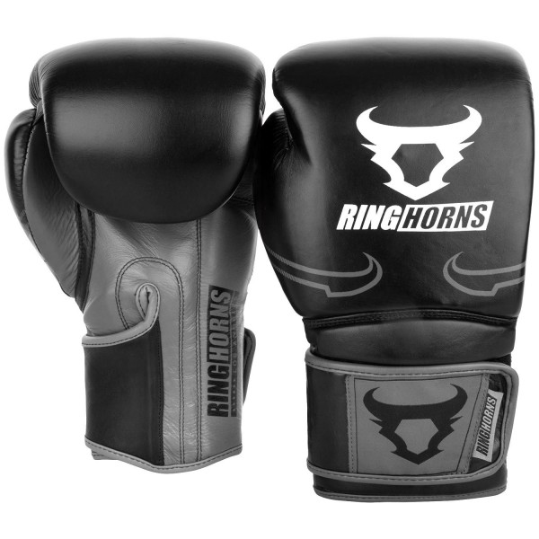 Rukavice za Boks Ring Horns Destroyer koža B/G 12OZ