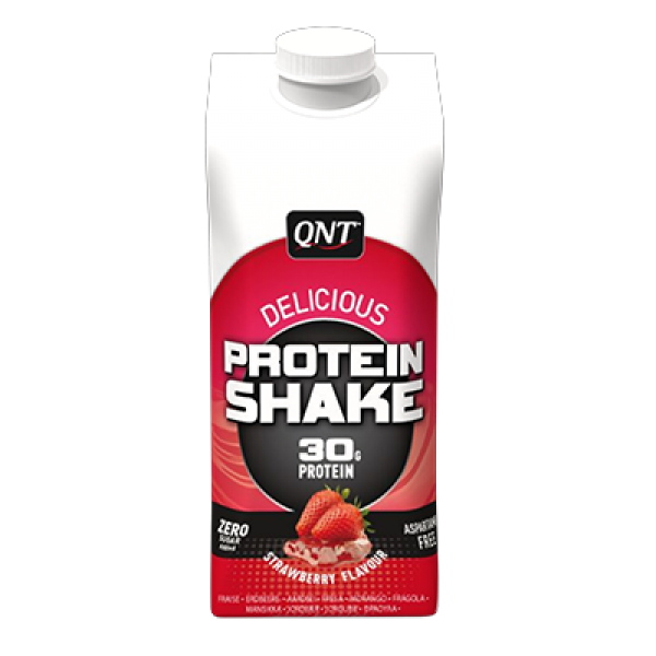 QNT Delicious Whey Shake, Jagoda, 330, ml