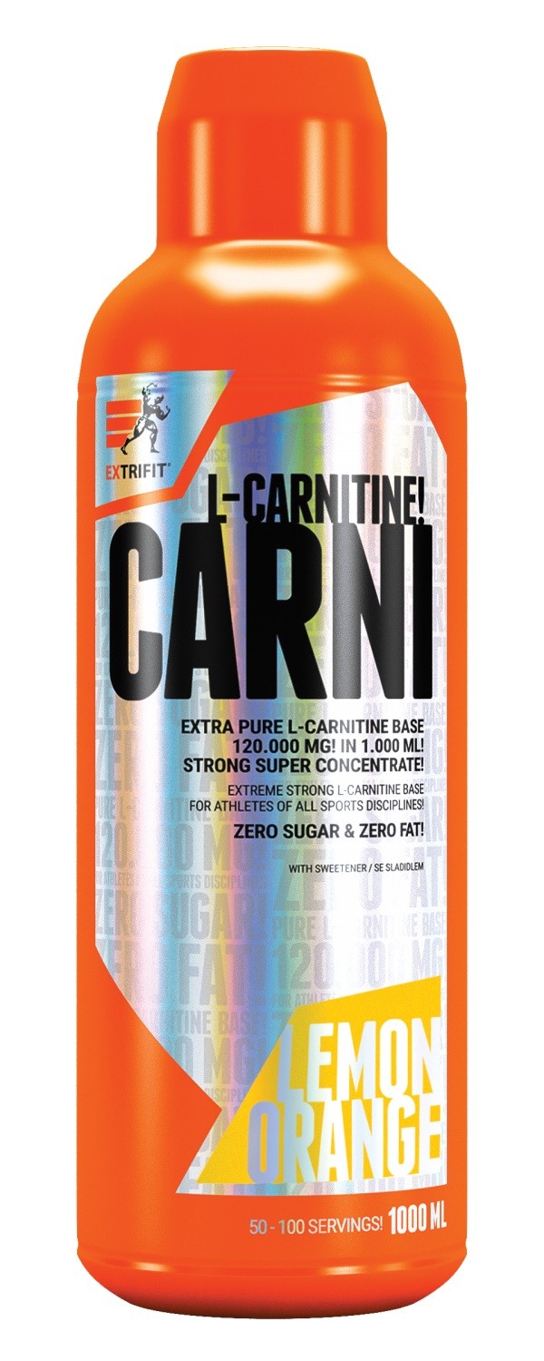 ExTRIFIT Carni 120000 Mg 1L Limun/Pomorandža