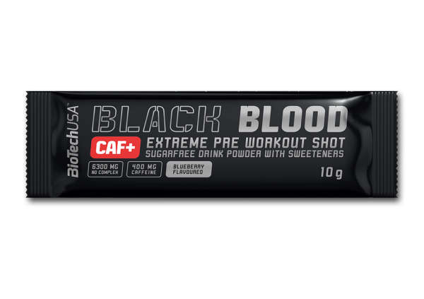 BioTech USA Black Blood + Caffeine 10 g Grožđe