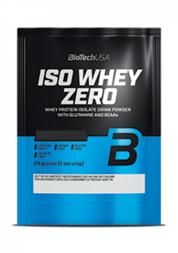 BioTech USA Iso Whey Zero, Vanila, 25 g