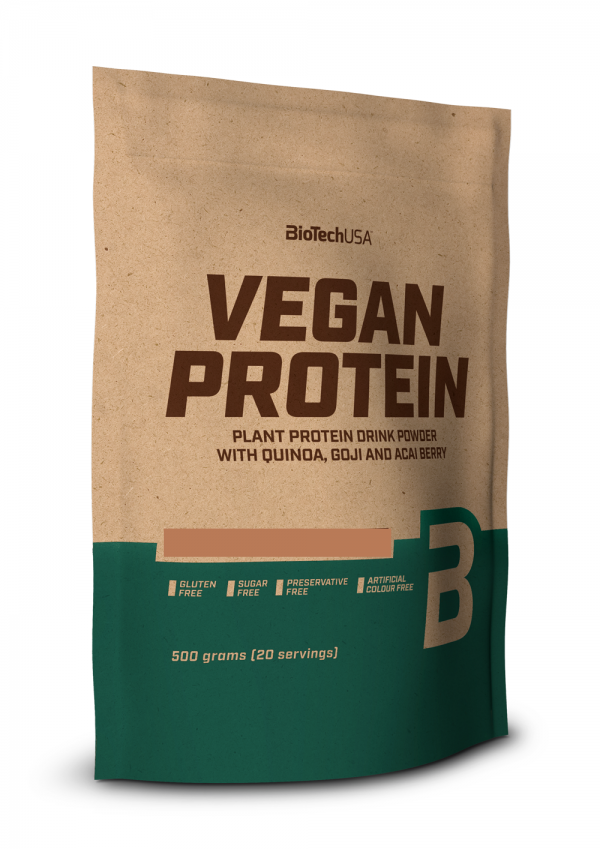 BioTech USA Vegan Protein 500 g Šumsko Voće