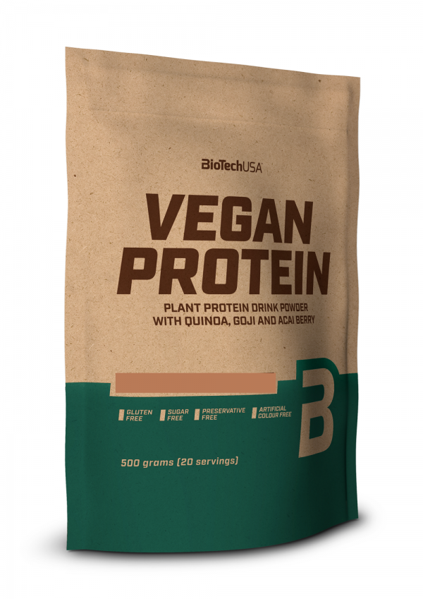BioTech USA Vegan Protein 500 g Vanila-Cookies