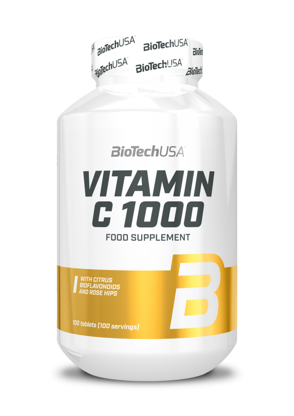 BioTech USA Vitamin C 1000 mg 100 tbl