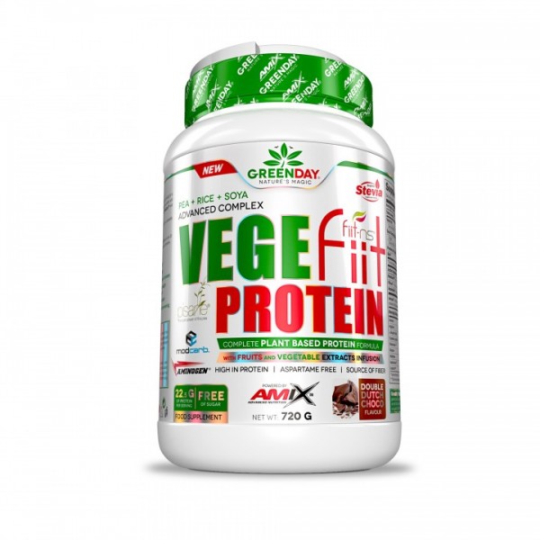 AMIX Vege Fiit Protein 720g Dupla Čokolada