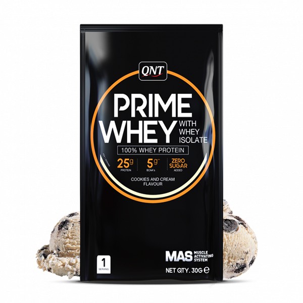 QNT Prime Whey 30g Cookies & Cream