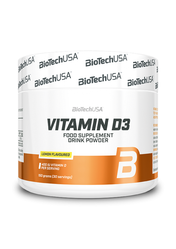 BioTech USA Vitamin D3 150g Limun