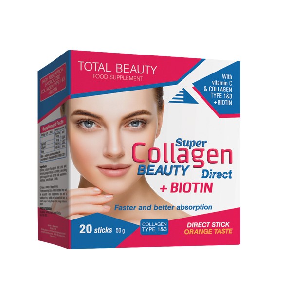 Super Collagen Direct + Biotin 20 kesica