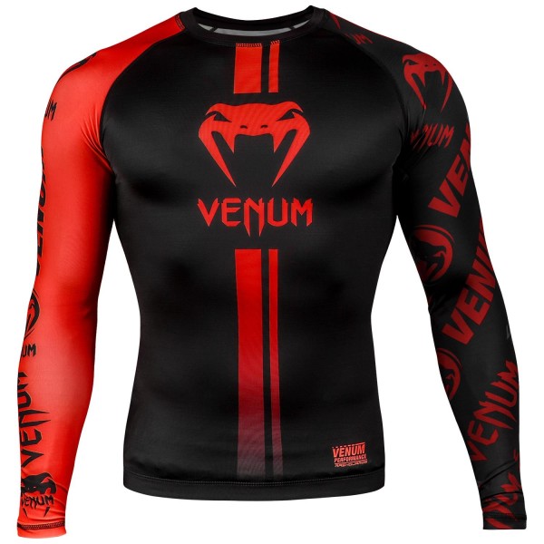 Venum Logos Rashguard DR XL B/R