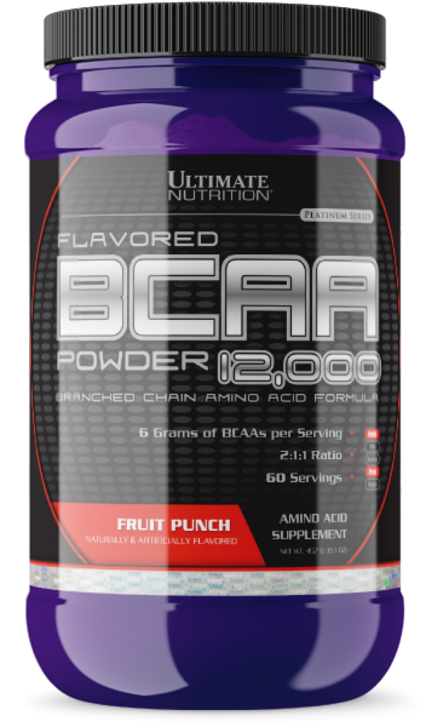 Ultimate Nutrition BCAA  Powder, Voćni punč, 457 g