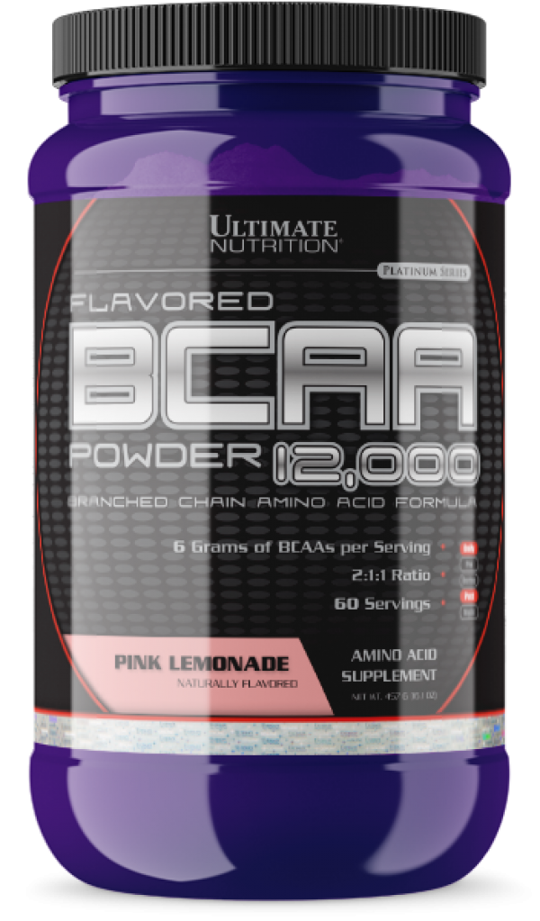 Ultimate Nutrition BCAA  Powder, Pink-limunada, 457 g