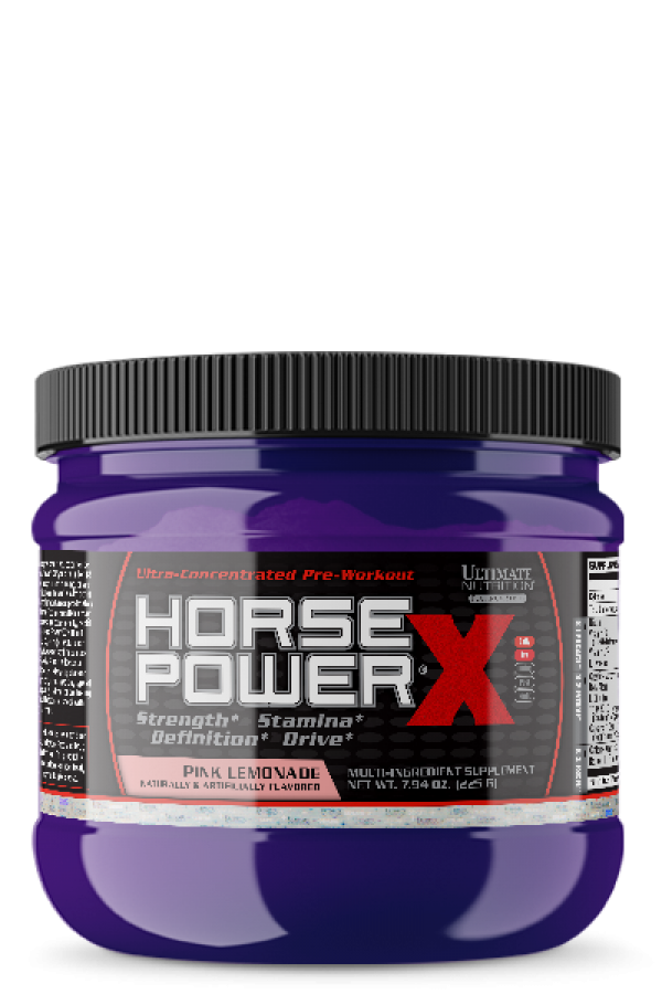 Ultimate Nutrition Horse Power, Pink-Limunada, 225g