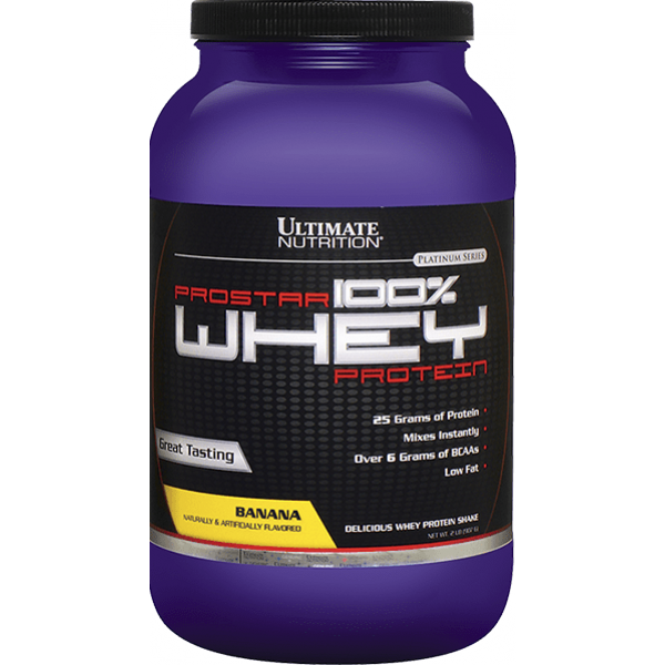 Ultimate Nutrition - 100% Whey Prostar, Banana, 907 g