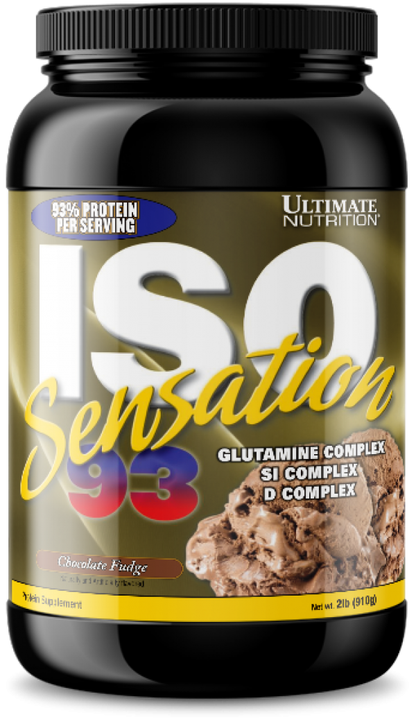 Ultimate Nutrition Iso  Sensation 93, Čokolada, 910 g
