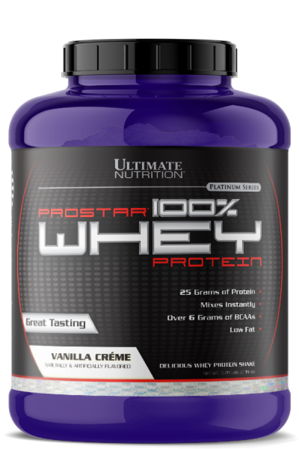 Ultimate Nutrition 100%  Whey Prostar Vanila 2,39 kg
