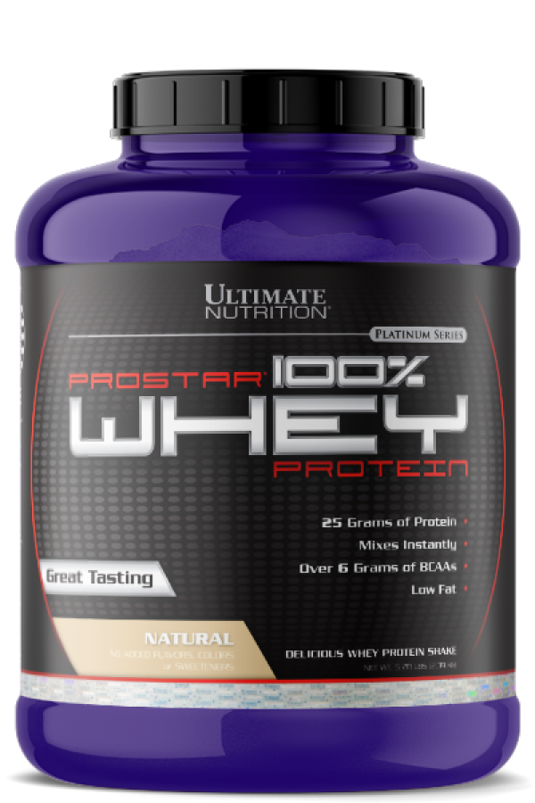 Ultimate Nutrition 100%  Whey Prostar, Natural, 2,39kg