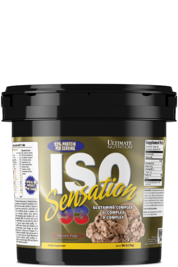 Ultimate Nutrition Iso  Sensation 93, Čokolada, 2,2kg