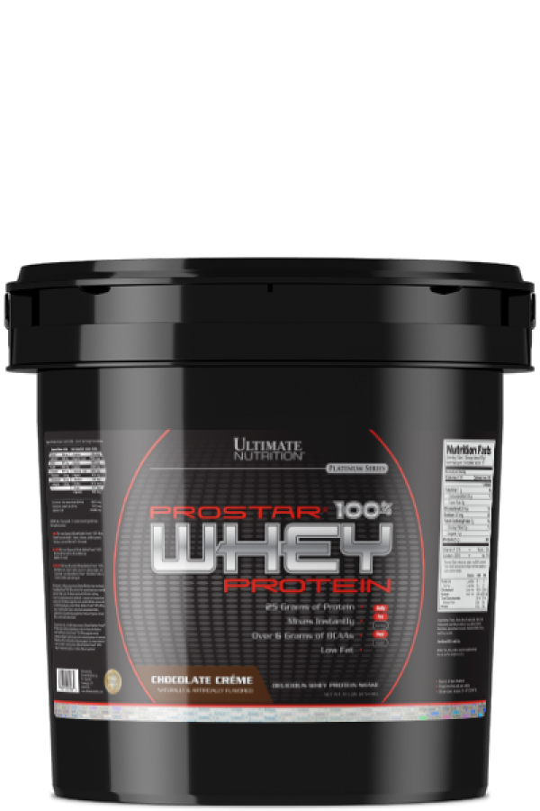 Ultimate Nutrition 100% Whey Prostar Čokolada, 4,54 kg