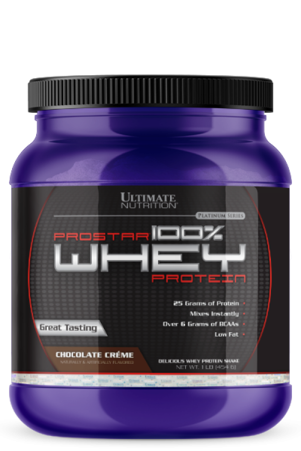 Ultimate Nutrition 100%  Whey Prostar, Čokolada, 454 g