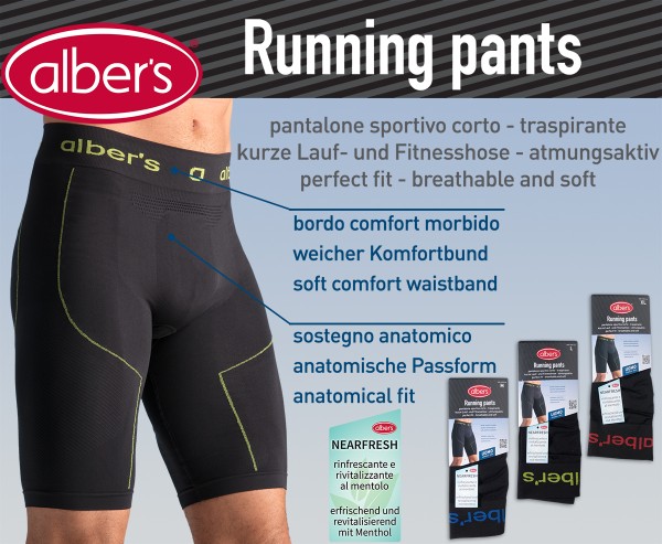 Albers Running Pants Plave M