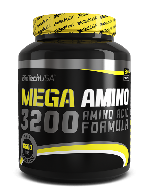 BioTech USA Mega Amino 3200, 500 tbl