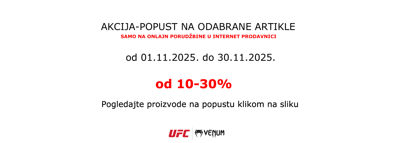 Akcija u novembru 2025                                                                                                                                                                                                                                         